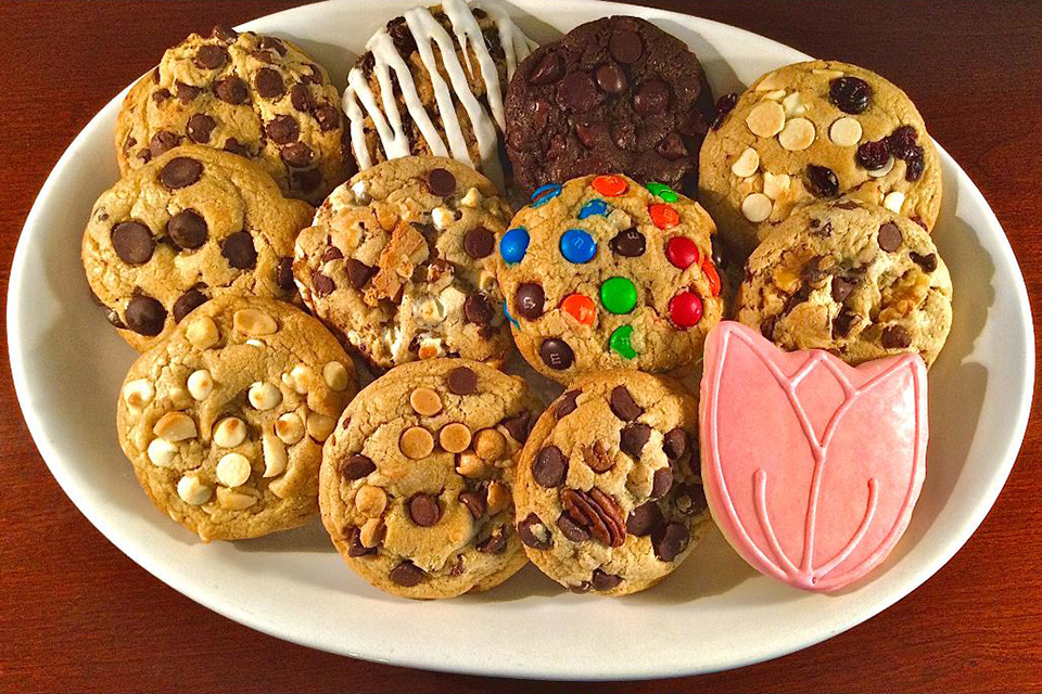 Cookie Platter with Iced Sugar Cookie